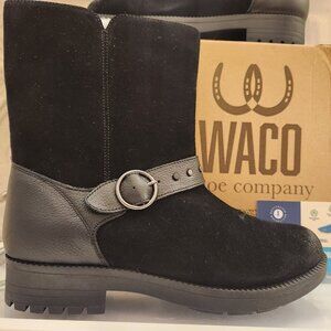 Waco Shoe Company Revitalign Leather Boots. NIB. Size 9.5. Leather.